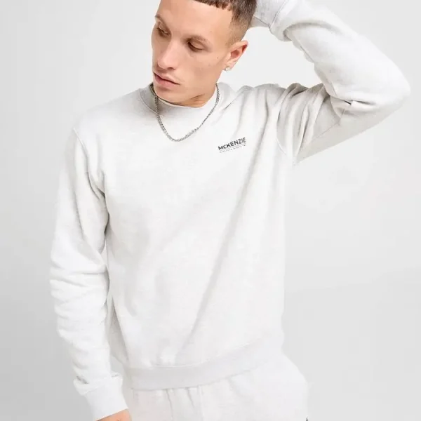 McKenzie Chándal Essential Crew Blanco (1)