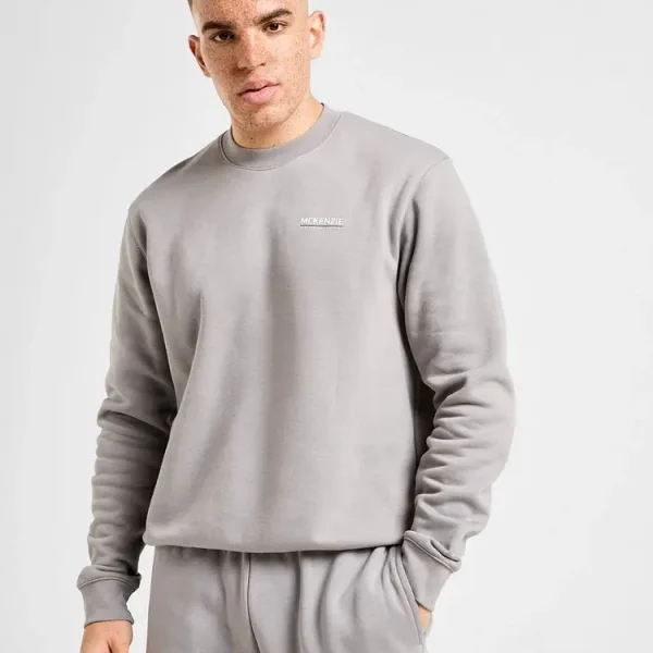 McKenzie Chándal Essential Crew Gray (1)