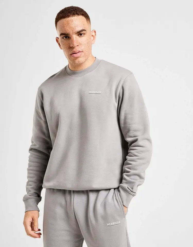 McKenzie Chándal Essential Crew Gray (1)