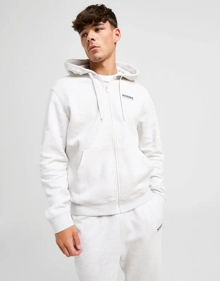 McKenzie Chándal Essential con capucha blanco (1)